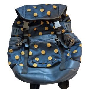 Coach | Bags | Coach Black Floral Mini Backpack With Wolf  display picture 1